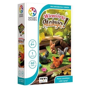 Gra planszowa Wiewiórki Atakują 6+, Smart Games