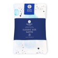 bamboo line pieluszka bambusowa sky blue
