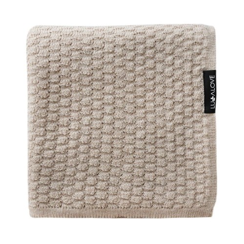 lullalove kocyk otulacz merino beż