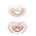canpol smoczek silikonowy royal baby pink 6-18 miesięcy