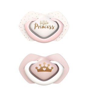 Smoczek silikonowy Royal Baby Różowy 6-18m, Canpol