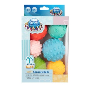 Miękkie piłeczki sensoryczne, Canpol Babies