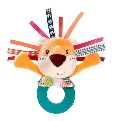 LILLIPUTIENS grzechotka z gryzakiem lew jack