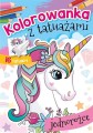 kolorowanka z tatuażami jednorożce