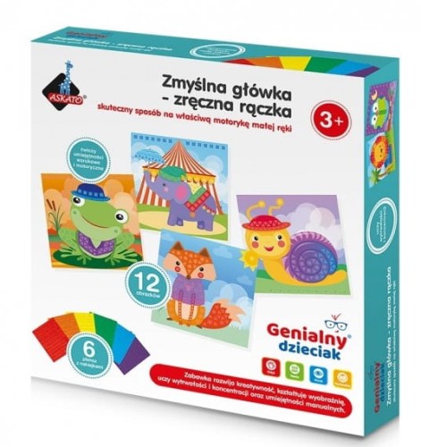 askato mozaika zwierzątka