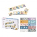 viga drewniane puzzle numeryczne