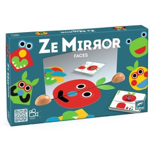 Zestaw edukacyjny Odbicie Lustrzane Twarze Ze Mirror Faces, Djeco