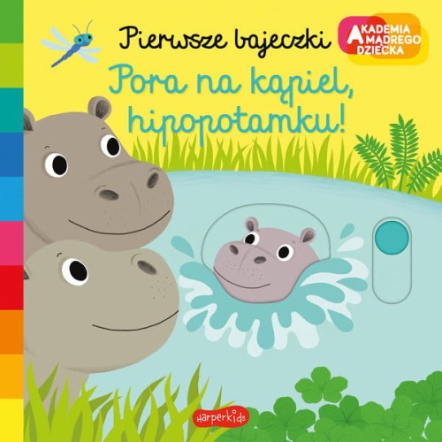 pora na kąpiel hipopotamku