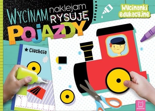pojazdy wycinam naklejam rysuję