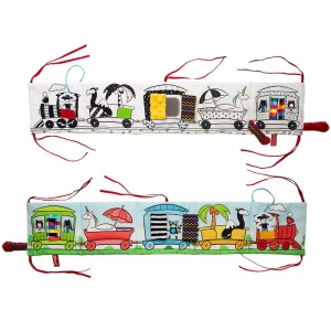 Sensoryczna książeczka Ciuchcia, Hencz Toys