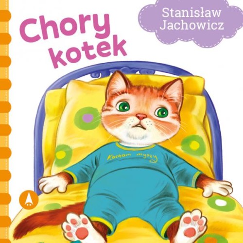 książeczka chory kotek