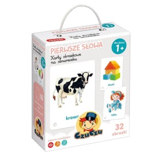 Karty obrazkowe na sznureczku Pierwsze słowa, Czuczu