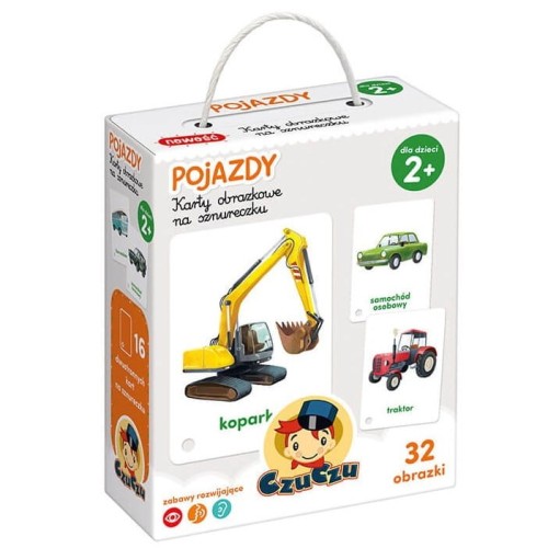 Czuczu karty obrazkowe pojazdy
