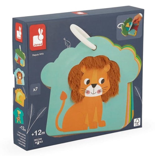 Janod kart sensoryczne sawanna