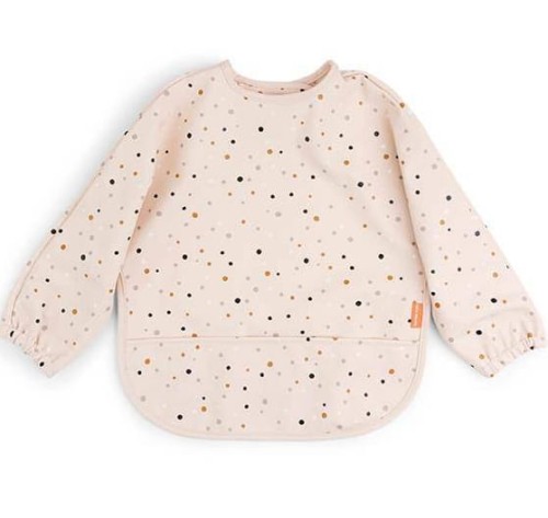 Done by deer śliniak z rękawkami confetti powder