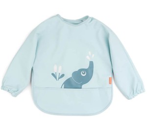 Śliniak z rękawami Elphee Blue 6m+, Done By Deer