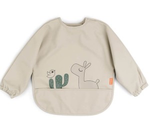 Śliniak z rękawami Lalee Sand 6m+, Done By Deer