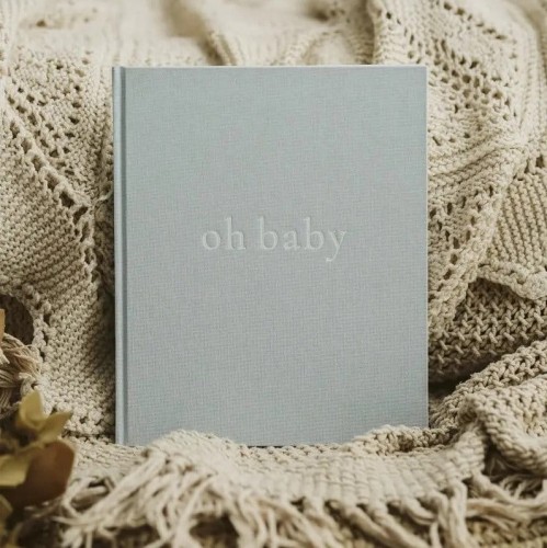 Mommy Planner pamiętnik dziecka oh baby Baby Blue