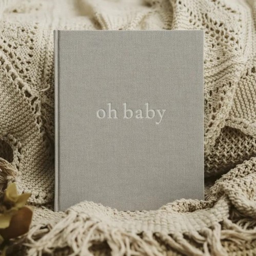 Mommy planner pamiętnik dziecka oh baby classic grey