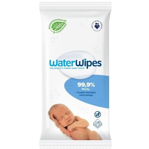 waterwipes chusteczki nawilżane 28 sztuk