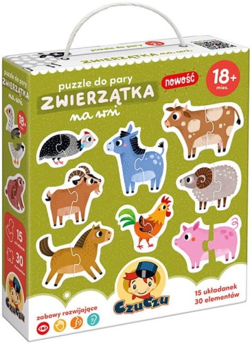 czuczu puzzle do pary Zwierzątka na wsi