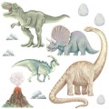 naklejki na ścianę dinozaury