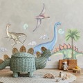 naklejki dekoracyjne na ścianę dinozaury