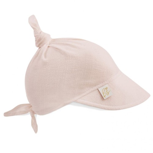 babysteps lniana chusteczka na głowę sepia rose