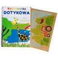 kolorowanka dotykowa zwierzęta