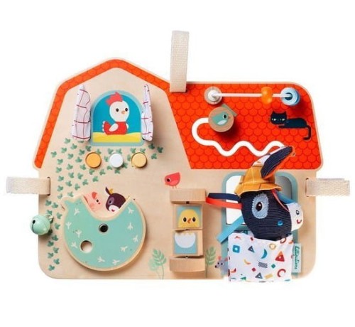 LILLIPUTIENS drewniana tablica manipulacyjna farma