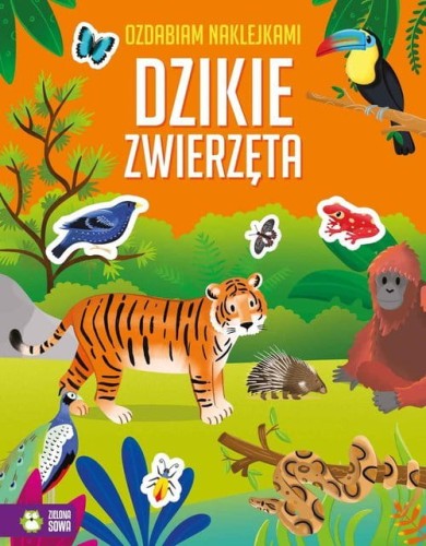 ozdabiam naklejkami dzikie zwierzęta