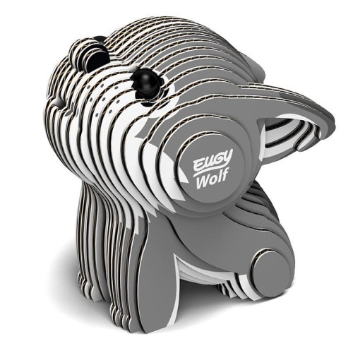 eugy układanka 3D Wilk