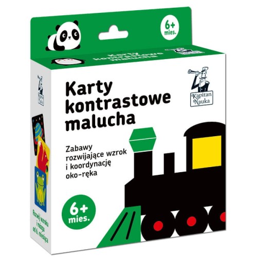 kapitan nauka karty kontrastowe pociąg