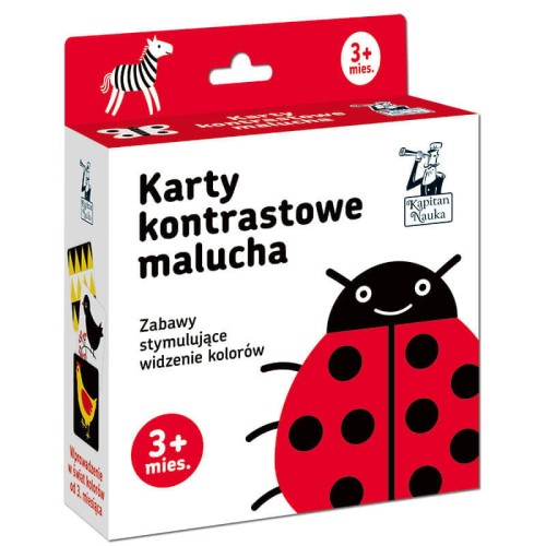 kapitan nauka karty kontrastowe biedronka