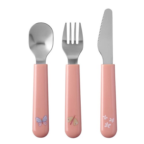 mepal sztućce dziecięce mio fowers & butterflies