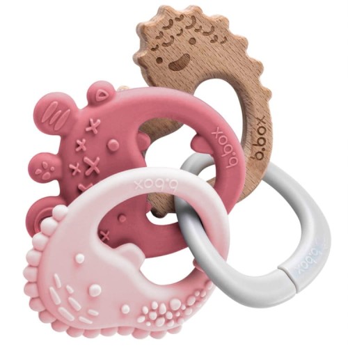 b.box gryzak trio różowy