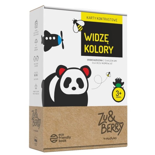 Zuberry karty kontrastowe widzę kolory