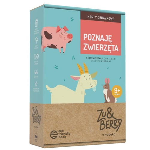 Zuberry karty poznaję zwierzęta