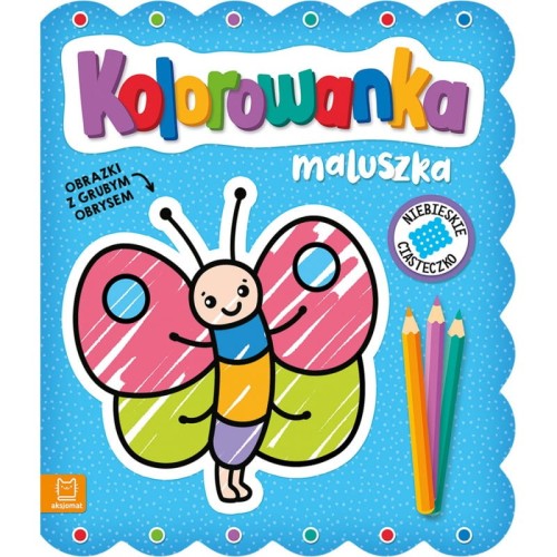 kolorowanka maluszka obrazki z grubym obrysem