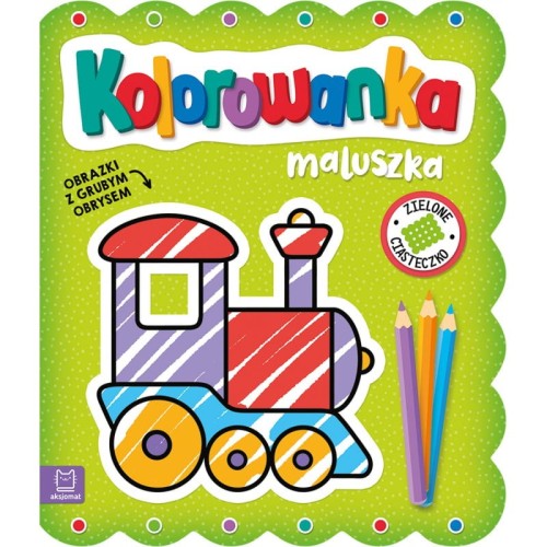 kolorowanka maluszka z grubym obrysem