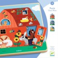 Djeco puzzle drewniane gospodarstwo