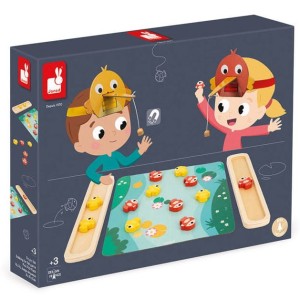 Gra zręcznościowa - Łowienie rybek w masce, Janod