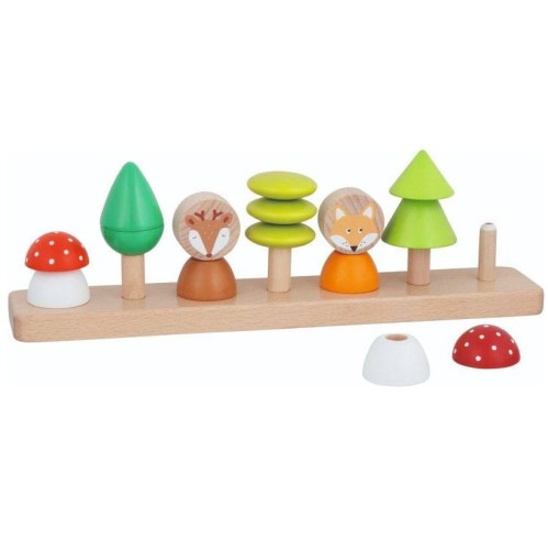 układanka zwierzęta leśne