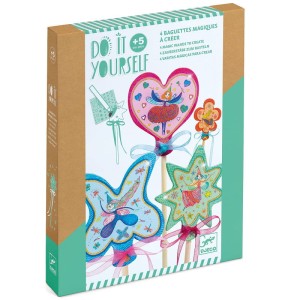 Zestaw artystyczny Zrób To Sam - Czarodziejskie Różdżki, Djeco