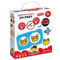 kontrastowe puzzle do pary