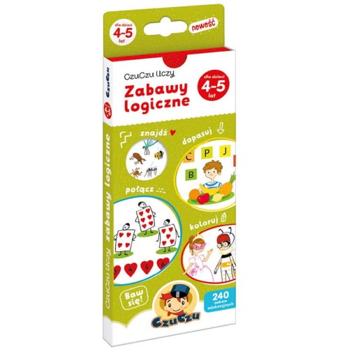 CzuCzu uczy zabawy logiczne 4-5 lat