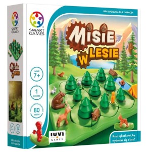 Gra planszowa Misie w lesie 7+, Smart Games