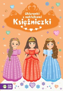 Ubieranki z naklejkami - Księżniczki, Zielona Sowa