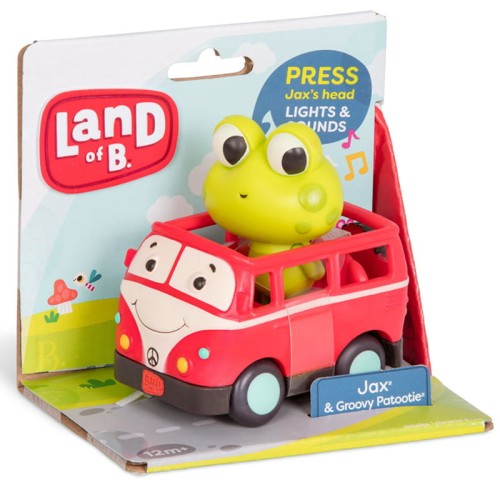 b.toys miękkie autko busik z żabką