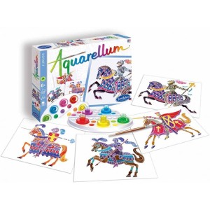 Zestaw do malowania Aquarellum Junior - Rycerze, SentoSphere